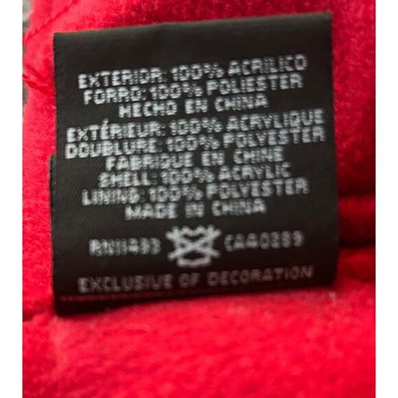 GUC Kid's Size NFL New Era Kansas City Chiefs Stocking Hat Ties - Picture 5 of 5